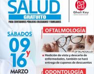 Campaña de Salud 09 y 16 de marzo 2019 (1ra y 2da fecha)