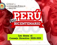 Feliz Bicentenario del Perú 2021