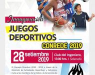 Inauguracion Juegos CONREDE 2019