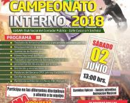 Inauguración del Campeonato Interno 2018, 02 de junio del 2018